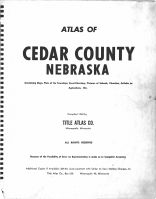 Cedar County 1960 